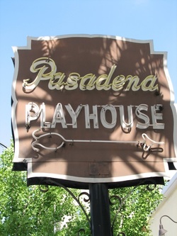 Pasadena Playhouse Neon Sign